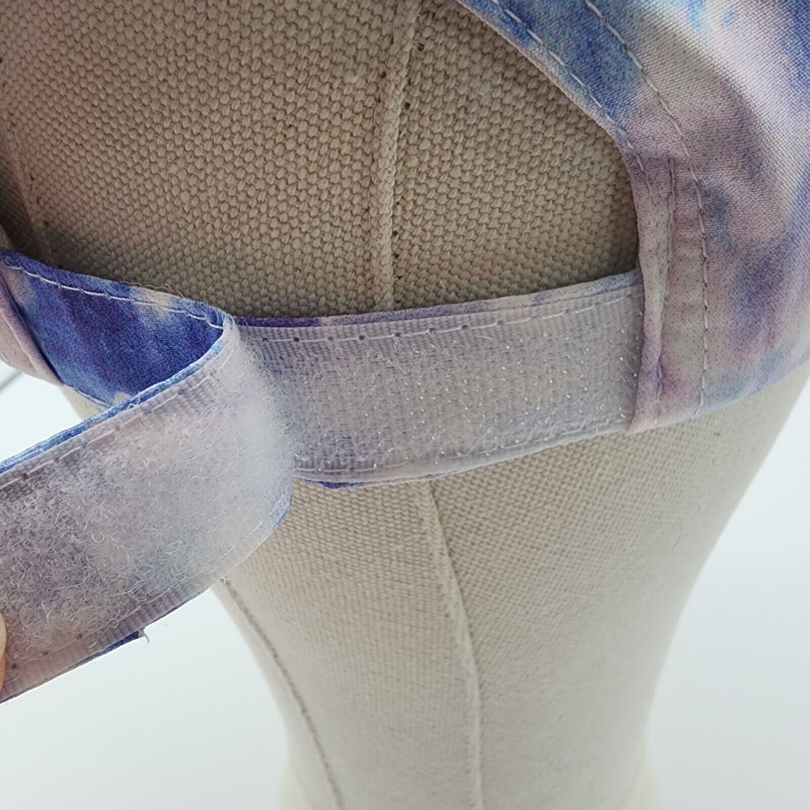 Topsail Island Womens Cap Hat Embroidered Sea Turtle Lavender Tie Dye Adjustable — image 5 of 8
